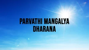 Parvathi Mangalya Dharana on DD bharati