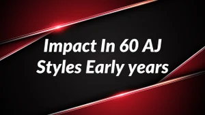 Impact In 60 AJ Styles Early Years on Eurosport HD