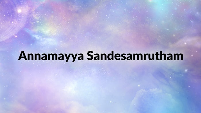 Annamayya Sandesamrutham Episode No.4 on JioTV