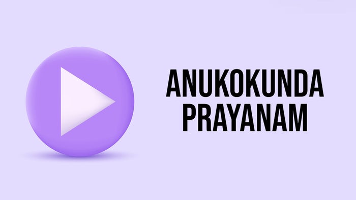 Anukokunda Prayanam on JioTV