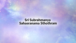 Sri Subrahmanya Sahasranama Sthothram on Vanitha - past program