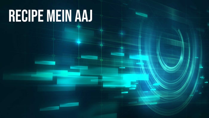 Recipe Mein Aaj on JioTV