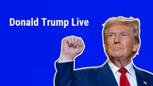 Donald Trump Live on News18 JKLH