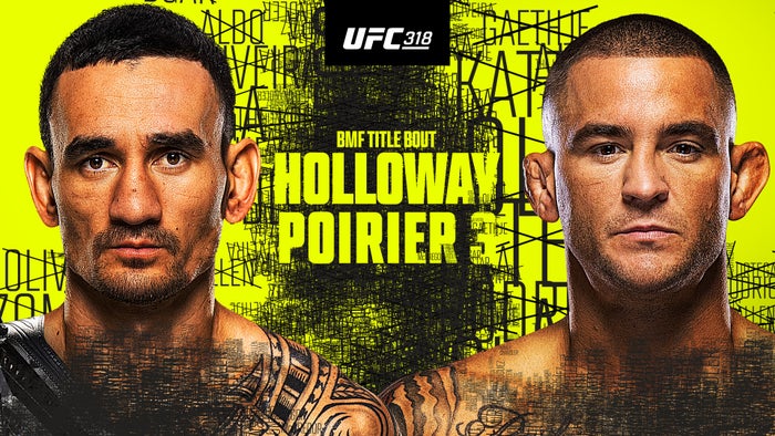 UFC 318: Holloway vs. Poirier 3 on JioTV