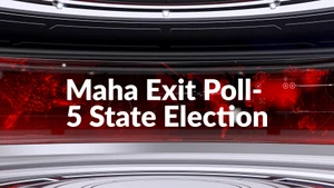 Maha Exit Poll- 5 State Election on Republic Bharat - past program