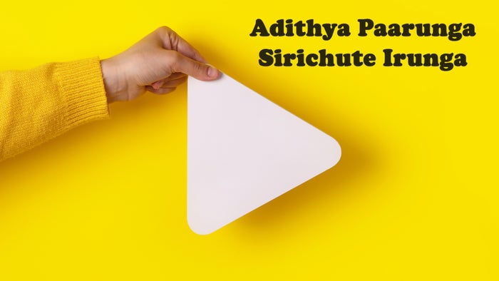 Adithya Paarunga Sirichute Irunga on JioTV