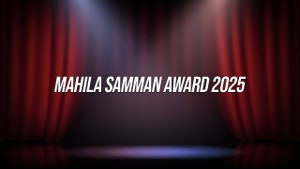 Mahila Samman Award 2025 on NDTV India