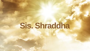 Sis. Shraddha on Aradhana TV - future program