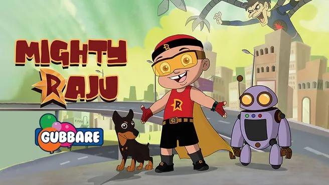 Mighty Raju on Gubbare