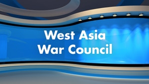West Asia War Council on India Today - past program