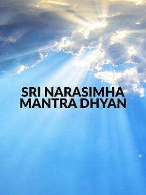 Sri Narasimha Mantra Dhyan on Hare krsna - past program