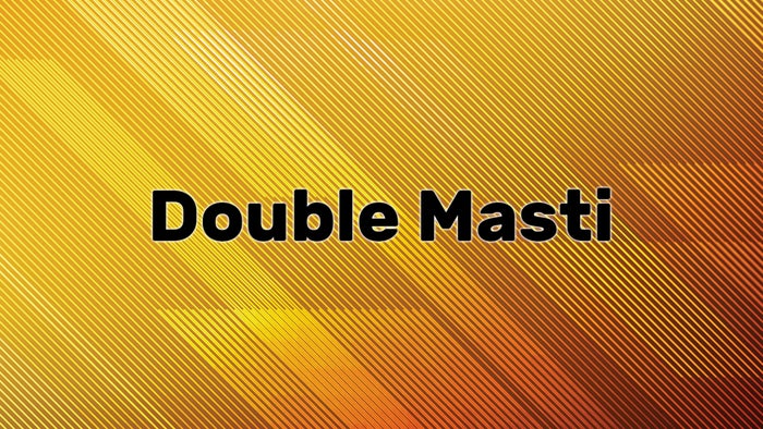 Double Masti on JioTV