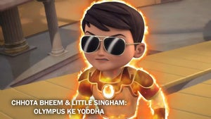 Chhota Bheem & Little Singham: Olympus Ke Yoddha Episode 1 on Pogo Hindi - past program
