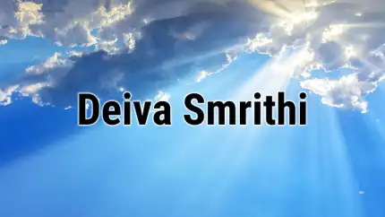 Deiva Smrithi on Sri Sankara