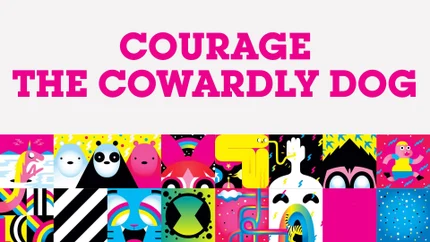 Courage the Cowardly Dog on Cartoon Network Hindi