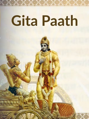 Gita Paath on Hare krsna - past program