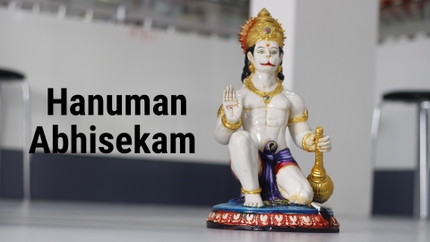 Hanuman Abhisekam on Hindu Dharmam