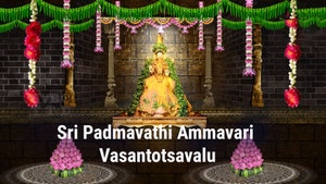 Sri Padmavathi Ammavari Vasantotsavalu on SVBC - past program