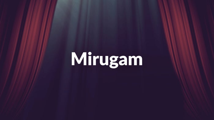 Mirugam on JioTV