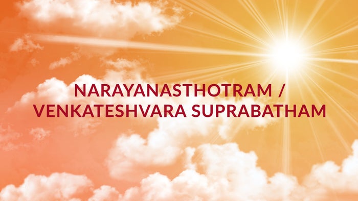 Narayanasthotram / Venkateshvara Suprabatham on JioTV
