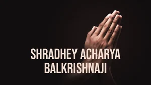 Shradhey Acharya Balkrishnaji on Vedic TV - past program
