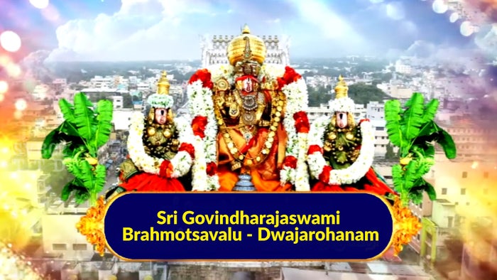 Sri Govindharajaswami Brahmotsavalu - Dwajarohanam on JioTV