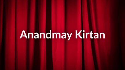 Anandmay Kirtan on Hare krsna