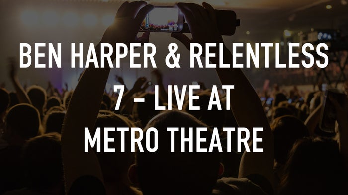 Ben Harper & Relentless 7 - Live at Metro Theatre on JioTV