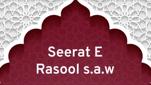 Seerat E Rasool s.a.w on Tehzeeb TV - past program