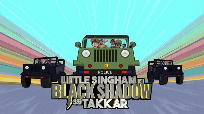 Little Singham ki Black Shadow se Takkar on JioTV