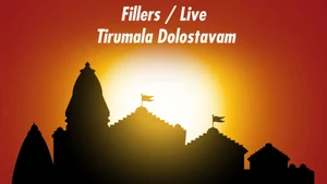 Fillers / Live Tirumala Dolotsavam on SVBC3 - past program