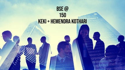 BSE @ 150 - Keki + Hemendra Kothari on ET Now