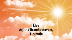 Live Arjitha Bramhostavam, Tirumala on SVBC3 - past program