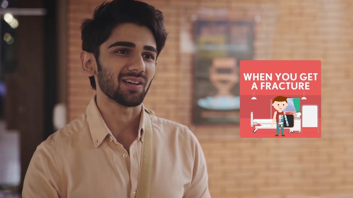 When You Get A Fracture on JioTV