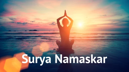 Surya Namaskar on Ayush TV