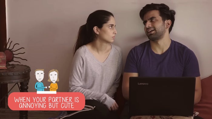 When Your Partner Is Annoying But Cute on JioTV