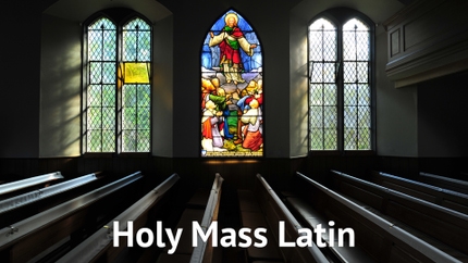 Holy Mass Latin on Goodness