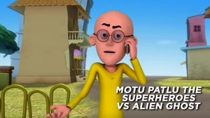 Motu Patlu The Superheroes VS Alien Ghost on Colors Cineplex Superhit