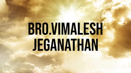 Bro.Vimalesh Jeganathan on Nambikkai