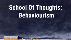 School Of Thoughts: Behaviourism on DD Gyandarshan - past program