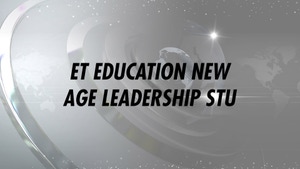 ET Education New Age Leadership Stu on ET Now - past program