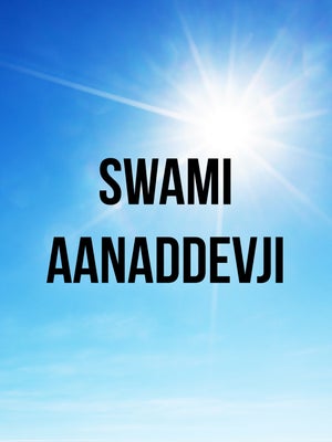 Swami Aanaddevji on Vedic TV - past program