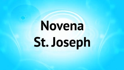 Novena St. Joseph on Shalom