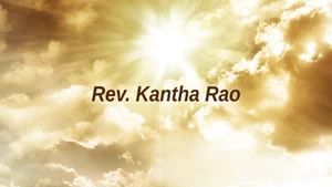 Rev. Kantha Rao on Aradhana TV - past program