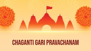 Chaganti gari pravachanam on Hindu Dharmam - live program