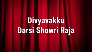 Divyavakku Darsi Showri Raja on Divya Vani - past program