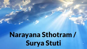 Narayana Sthotram / Surya Stuti on Bhakti TV