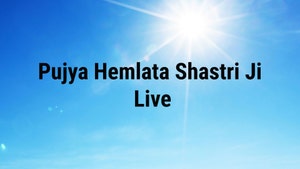 Pujya Hemlata Shastri Ji Live on Aastha Bhajan - past program