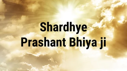 Shardhye Prashant Bhiya ji on Sanskar - past program