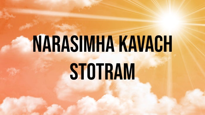 Narasimha Kavach Stotram on JioTV